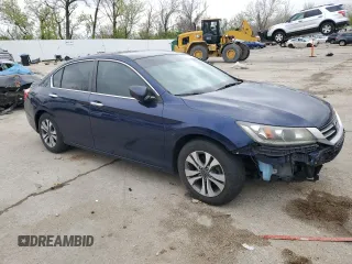 2015 Honda Accord Sedan LX with VIN 1HGCR2F37FA199729, listed as a Copart auction lot 52629695 with 152,946 mi miles and Clean Title. Bid and sale history available at carsss.com. Image 4.