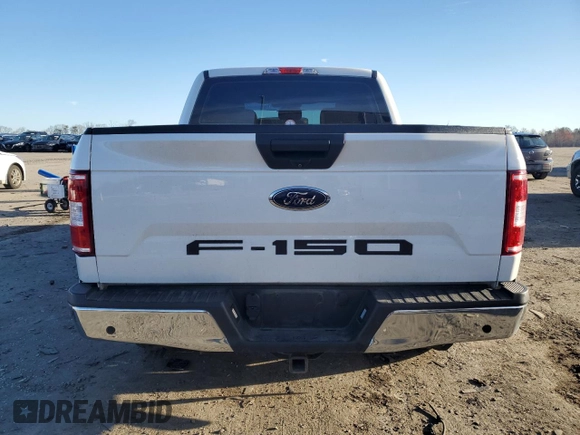 2019 Ford F-150 XL with VIN 1FTEW1EB7KFC23883, listed as a Copart auction lot 50324165 with 161,836 mi miles and Salvage Title. Bid and sale history available at carsss.com. Image 6.