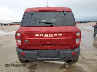 2025 Ford Bronco Sport Big Bend with VIN 3FMCR9BN8SRE50686, listed as a Copart auction lot 59564705 with 689 mi miles and Salvage title. Bid and sale history available at DreamBid. Image 6.