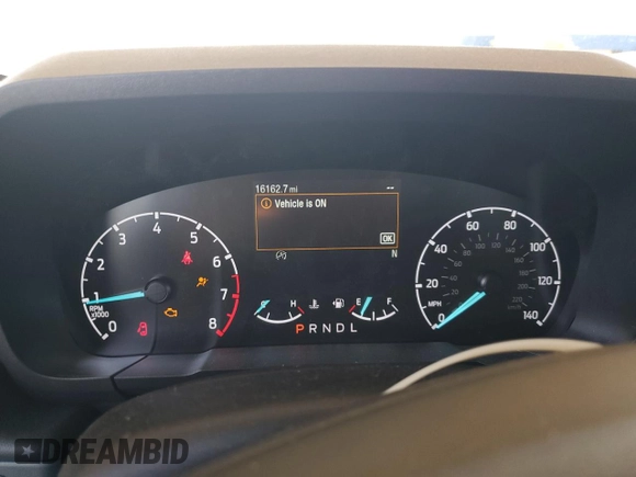 2024 Ford Maverick XLT with VIN 3FTTW8H97RRA26444, listed as a Copart auction lot 61908485 with 16,162 mi miles and Salvage title. Bid and sale history available at DreamBid. Image 9.