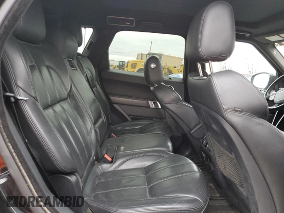 2017 Land Rover Range Rover Sport HSE with VIN SALWR2FK1HA673690, listed as a Copart auction lot 50484525 with 123,544 mi miles and Salvage Title. Bid and sale history available at carsss.com. Image 11.