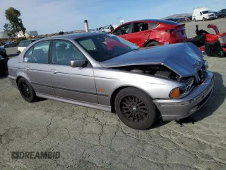 2000 BMW 5 Series 540i with VIN WBADN5340YGC95845, listed as a Copart auction lot 80798884 with 144,032 mi miles and Salvage Title. Bid and sale history available at carsss.com. Image 4.