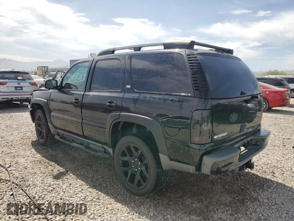 2005 Chevrolet Tahoe LT with VIN 1GNEK13T35R257272, listed as a Copart auction lot 61173025 with 145,933 mi miles and Salvage title. Bid and sale history available at DreamBid. Image 2.
