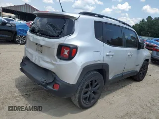 2017 Jeep Renegade Altitude with VIN ZACCJABB6HPF55278, listed as a Copart auction lot 59189225 with 156,379 mi miles and Salvage title. Bid and sale history available at DreamBid. Image 3.