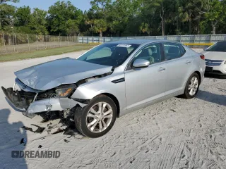 2013 Kia Optima EX with VIN 5XXGN4A76DG154235, listed as a Copart auction lot 50131865 with 146,943 mi miles and Non Repairable. Bid and sale history available at carsss.com. Image 1.