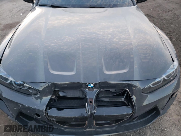 2022 BMW M4 Competition xDrive with VIN WBS43AZ0XNCH64490, listed as a Copart auction lot 79733964 with 50,350 mi miles and Salvage Title. Bid and sale history available at carsss.com. Image 11.