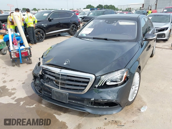 2018 Mercedes-Benz S 560 z VIN WDDUG8DB4JA403150, wystawiony jako IAAI lot #42513172 z przebiegiem Nie podano mil oraz . Historia ofert i sprzedaży dostępna na DreamBid. Obrazek 6.