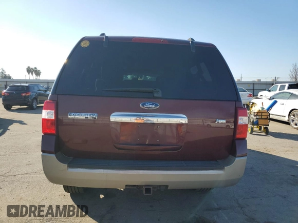 2010 Ford Expedition EL Eddie Bauer with VIN 1FMJK1J54AEB68836, listed as a Copart auction lot 42573305 with 175,999 mi miles and Salvage Title. Bid and sale history available at carsss.com. Image 6.