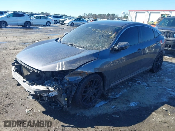 2019 Honda Civic Sedan LX with VIN 2HGFC2F61KH533807, listed as a IAAI auction lot 41564512 with 190,994 mi miles. Bid and sale history available at carsss.com. Image 2.