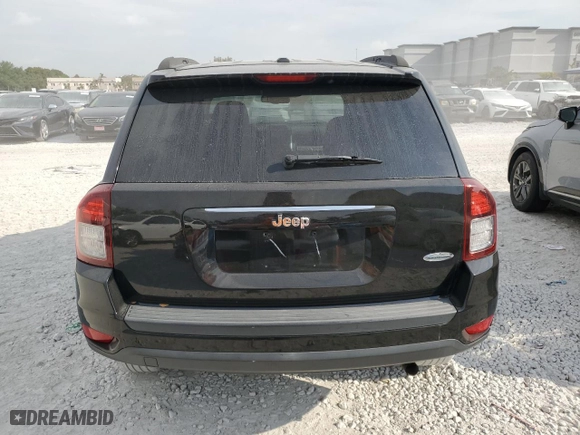 2014 Jeep Compass Latitude with VIN 1C4NJCEB2ED708099, listed as a Copart auction lot 50624185 with 74,240 mi miles and Clean Title. Bid and sale history available at carsss.com. Image 6.