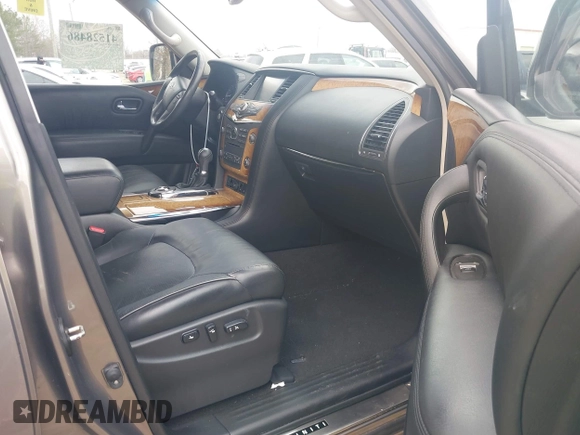 2014 Infiniti QX80 z VIN JN8AZ2NF0E9554505, wystawiony jako IAAI lot #41528486 z przebiegiem 146 311 mil mil oraz . Historia ofert i sprzedaży dostępna na DreamBid. Obrazek 5.