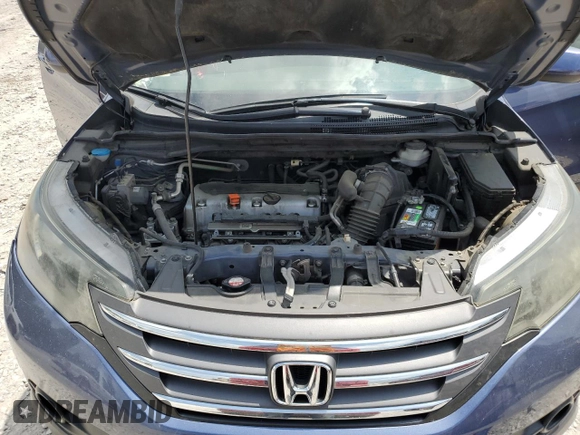 2013 Honda CR-V EX-L with VIN 2HKRM3H78DH510006, listed as a Copart auction lot 55934845 with 267,218 mi miles and Clean Title. Bid and sale history available at DreamBid. Image 12.