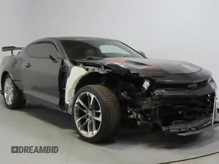 2017 Chevrolet Camaro 2SS with VIN 1G1FH1R72H0104566, listed as a Copart auction lot 53739135 with 34,549 mi miles and Salvage Title. Bid and sale history available at carsss.com. Image 1.