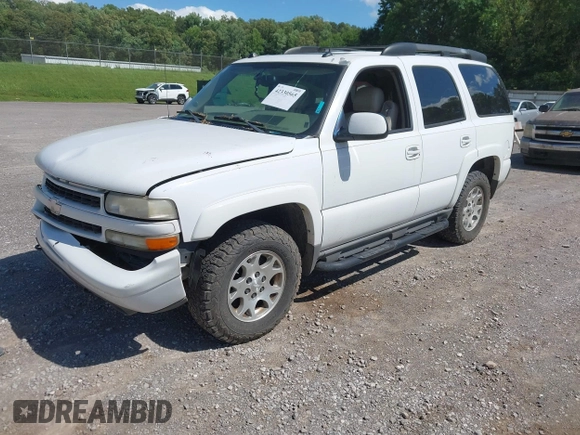2005 Chevrolet Tahoe Z71 z VIN 1GNEK13TX5R202172, wystawiony jako IAAI lot #42330565 z przebiegiem 259 191 mil mil oraz . Historia ofert i sprzedaży dostępna na DreamBid. Obrazek 2.