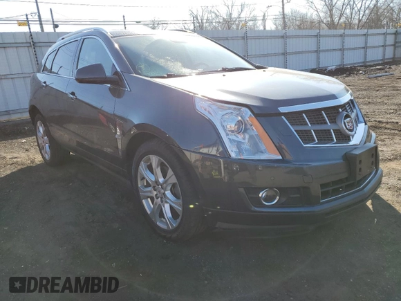 2011 Cadillac SRX Performance Collection with VIN 3GYFNEEY4BS512082, listed as a Copart auction lot 48701055 with 120,094 mi miles and Salvage Title. Bid and sale history available at carsss.com. Image 4.