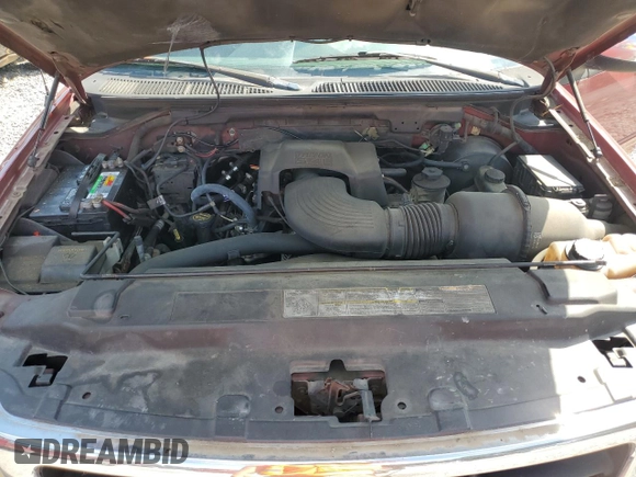 2001 Ford F-150 XLT with VIN 1FTRW07LX1KD65474, listed as a Copart auction lot 61474655 with 361,023 mi miles and Salvage title. Bid and sale history available at DreamBid. Image 11.
