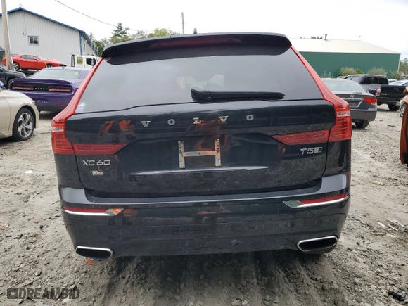 2019 Volvo XC60 Inscription with VIN LYV102RL5KB283742, listed as a Copart auction lot 70336124 with 0 mi miles and Salvage Title. Bid and sale history available at carsss.com. Image 6.