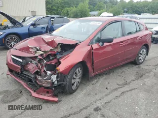 2021 Subaru Impreza with VIN 4S3GTAB63M3701102, listed as a Copart auction lot 59528055 with Not provided miles and Salvage title. Bid and sale history available at DreamBid. Image 1.