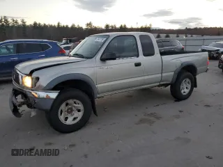 2002 Toyota Tacoma PreRunner with VIN 5TESM92N42Z045830, listed as a Copart auction lot 78427554 with 105,364 mi miles and Salvage title. Bid and sale history available at DreamBid. Image 1.