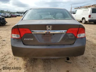 2010 Honda Civic Sdn LX with VIN 2HGFA1F59AH527629, listed as a Copart auction lot 43985035 with 194,971 mi miles and Salvage Title. Bid and sale history available at carsss.com. Image 6.