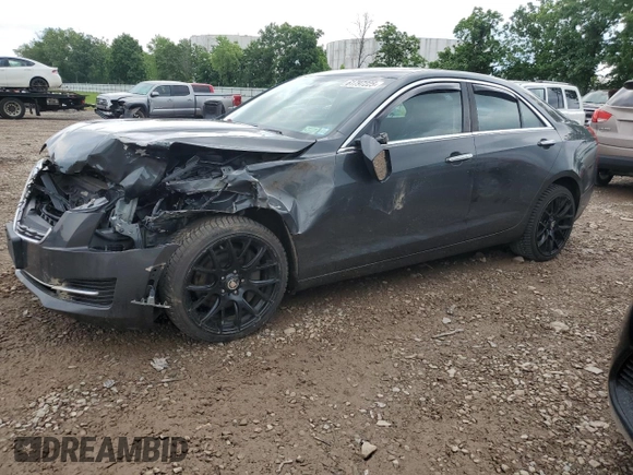 2015 Cadillac ATS Standard AWD with VIN 1G6AG5RX1F0141720, listed as a Copart auction lot 61797225 with 127,134 mi miles and Salvage title. Bid and sale history available at DreamBid. Image 1.