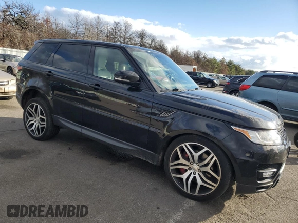 2014 Land Rover Range Rover Sport Autobiography with VIN SALWV2TF5EA374833, listed as a Copart auction lot 82541994 with 53,439 mi miles and Salvage Title. Bid and sale history available at carsss.com. Image 4.