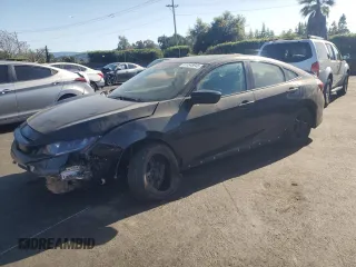 2019 Honda Civic LX with VIN 19XFC2F62KE202065, listed as a Copart auction lot 51545845 with Not Provided miles and Salvage Title. Bid and sale history available at DreamBid. Image 1.