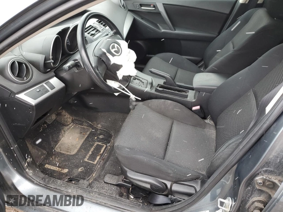 2012 Mazda 3 i Sport with VIN JM1BL1UFXC1544427, listed as a Copart auction lot 50167035 with 173,766 mi miles and Salvage Title. Bid and sale history available at DreamBid. Image 7.
