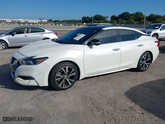 2018 Nissan Maxima SV with VIN 1N4AA6AP1JC390791, listed as a IAAI auction lot 41141016 with 27,924 mi miles. Bid and sale history available at carsss.com. Image 17.