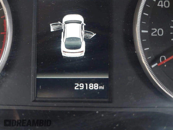 2023 Kia K5 LXS z VIN 5XXG14J25PG189448, wystawiony jako IAAI lot #42258739 z przebiegiem 29 188 mil mil oraz . Historia ofert i sprzedaży dostępna na DreamBid. Obrazek 16.