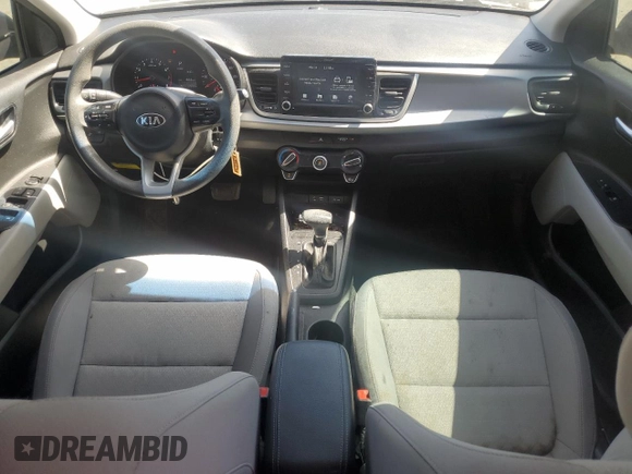 2020 Kia Rio LX with VIN 3KPA24AD6LE284818, listed as a Copart auction lot 48316535 with 57,872 mi miles and Salvage Title. Bid and sale history available at carsss.com. Image 8.