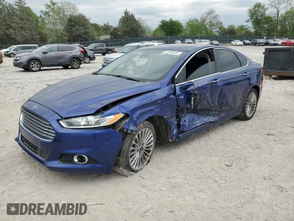 2014 Ford Fusion Titanium с VIN 3FA6P0K93ER197504, выставлен на аукционе Copart как лот 53988555 с пробегом 140 371 миль миль и Списание • Salvage title. История ставок и продаж доступна на DreamBid. Изображение 1.