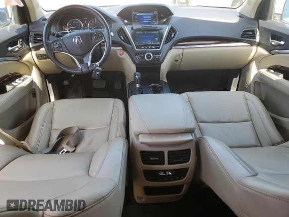 2015 Acura MDX Technology z VIN 5FRYD4H46FB022390, wystawiony jako Copart lot #57332395 z przebiegiem 173 430 mil mil oraz Szkoda całkowita • Salvage title. Historia ofert i sprzedaży dostępna na DreamBid. Obrazek 8.