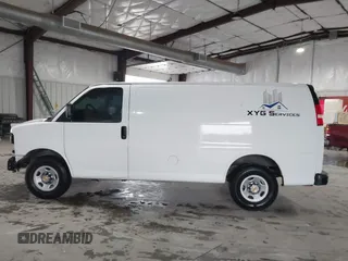 2014 Chevrolet Express Cargo Van with VIN 1GCWGFCA0E1138684, listed as a IAAI auction lot 41796495 with 101,756 mi miles. Bid and sale history available at carsss.com. Image 14.