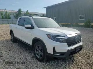 2022 Honda Ridgeline RTL-E with VIN 5FPYK3F78NB006440, listed as a Copart auction lot 63278805 with 51,804 mi miles and Salvage title. Bid and sale history available at DreamBid. Image 13.