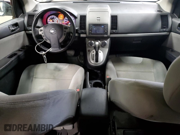 2012 Nissan Sentra SR with VIN 3N1AB6AP4CL693694, listed as a Copart auction lot 53742505 with 156,093 mi miles and Non Repairable. Bid and sale history available at DreamBid. Image 8.
