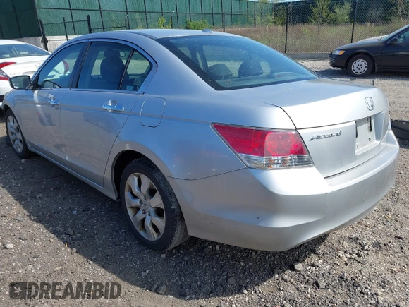 2009 Honda Accord EX-L with VIN 1HGCP36809A043415, listed as a IAAI auction lot 42143828 with 144,436 mi miles and . Bid and sale history available at DreamBid. Image 3.