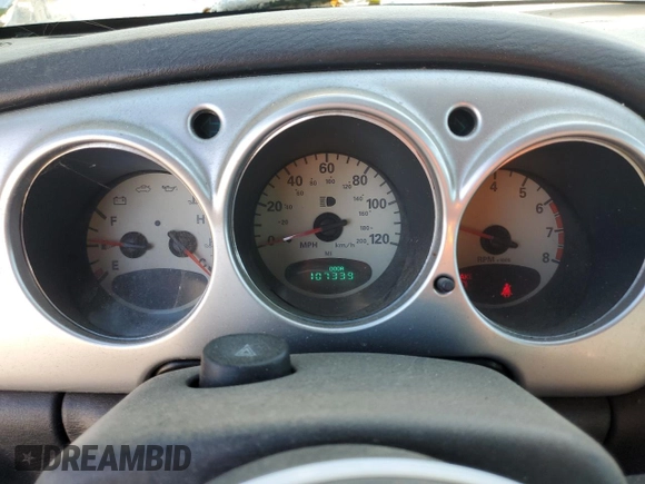 2005 Chrysler PT Cruiser Touring with VIN 3C3EY55E45T310778, listed as a Copart auction lot 81841544 with 107,339 mi miles and Clean Title. Bid and sale history available at DreamBid. Image 9.