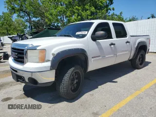 2011 GMC Sierra 1500 SLE with VIN 3GTP2VE33BG239033, listed as a Copart auction lot 57776315 with 262,565 mi miles and Salvage title. Bid and sale history available at DreamBid. Image 1.