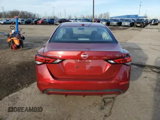 2024 Nissan Sentra SV with VIN 3N1AB8CV6RY268755, listed as a Copart auction lot 51936315 with 4,301 mi miles and Non Repairable. Bid and sale history available at DreamBid. Image 6.