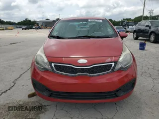 2013 Kia Rio EX with VIN KNADN4A39D6295795, listed as a Copart auction lot 56565145 with 108,074 mi miles and Clean title. Bid and sale history available at DreamBid. Image 5.
