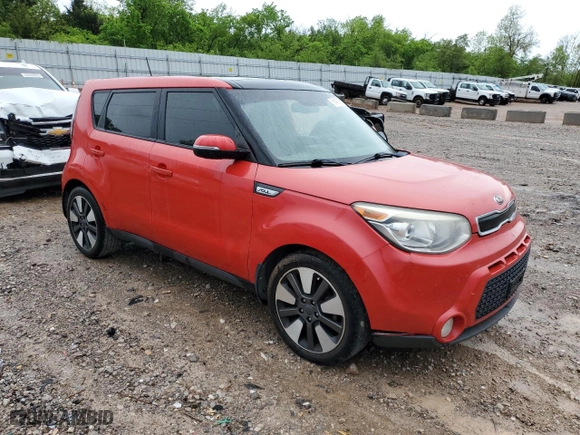 2014 Kia Soul ! with VIN KNDJX3A58E7709611, listed as a Copart auction lot 54423075 with 191,873 mi miles and Clean Title. Bid and sale history available at carsss.com. Image 4.