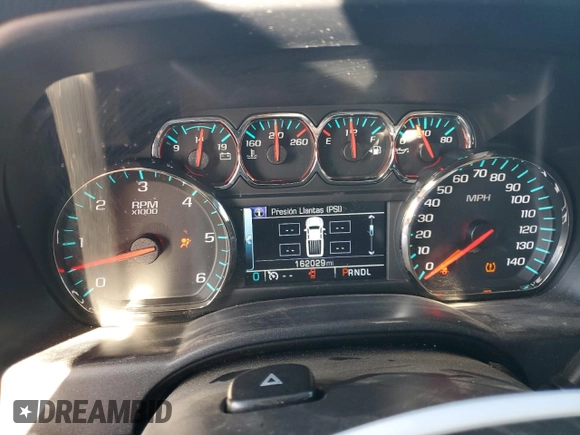 2017 Chevrolet Silverado 1500 LT with VIN 3GCPCREC4HG343544, listed as a Copart auction lot 45999325 with 162,029 mi miles and Salvage Title. Bid and sale history available at carsss.com. Image 9.