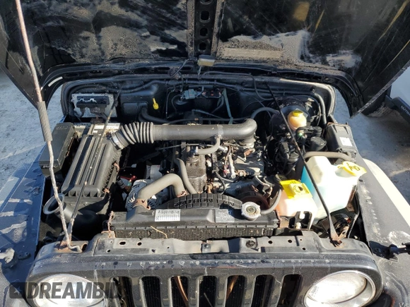 2002 Jeep Wrangler X with VIN 1J4FA39S62P775517, listed as a Copart auction lot 75336364 with Not Provided miles and Salvage Title. Bid and sale history available at carsss.com. Image 11.