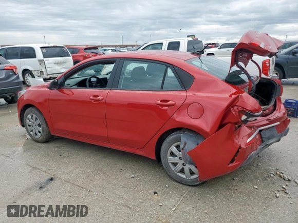 2023 Kia Rio S with VIN 3KPA24ADXPE578339, listed as a Copart auction lot 51074315 with 0 mi miles and Salvage Title. Bid and sale history available at carsss.com. Image 2.