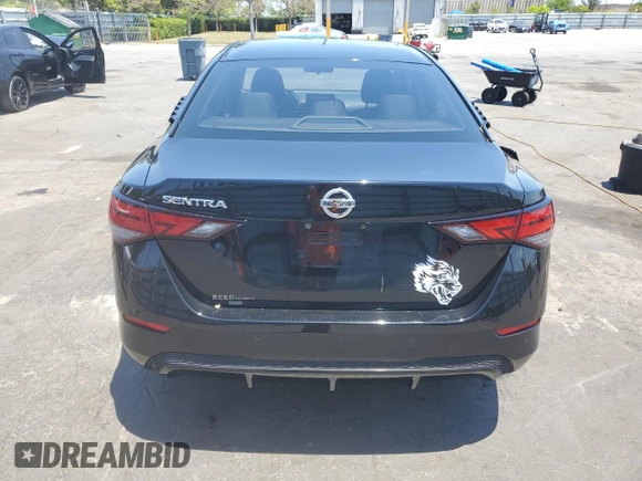 2020 Nissan Sentra S with VIN 3N1AB8BV6LY226031, listed as a Copart auction lot 55097185 with 27,795 mi miles and Clean Title. Bid and sale history available at carsss.com. Image 6.