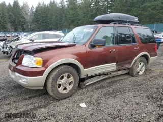 2006 Ford Expedition Eddie Bauer with VIN 1FMFU18556LA71749, listed as a Copart auction lot 43869655 with 0 mi miles and Salvage Title. Bid and sale history available at carsss.com. Image 1.