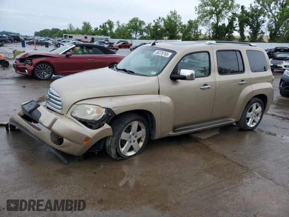 2008 Chevrolet HHR LT with VIN 3GNDA53P78S574448, listed as a Copart auction lot 56378765 with Not provided miles and Salvage title. Bid and sale history available at DreamBid. Image 1.