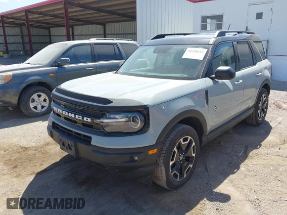 2021 Ford Bronco Sport Outer Banks with VIN 3FMCR9C67MRB14005, listed as a IAAI auction lot 42258413 with 73,856 mi miles and . Bid and sale history available at DreamBid. Image 18.