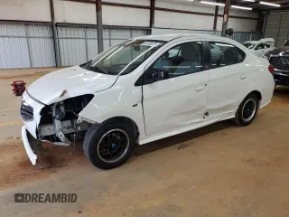 2017 Mitsubishi Mirage ES with VIN ML32F3FJ4HH001421, listed as a Copart auction lot 56108675 with 100,002 mi miles and Salvage title. Bid and sale history available at DreamBid. Image 1.
